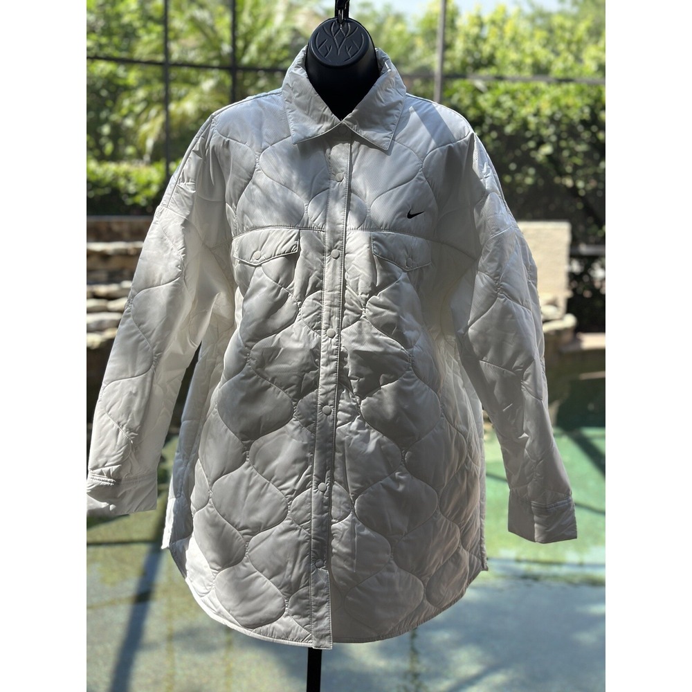 Nike Sportswear Essential Quilted Trench Jacket Women's XL NWT